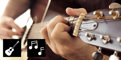 Akustisk gitarr nybörjare för personer med IF/NPF - Intresseanmälan