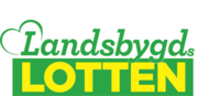 den gröna och gula logotypen för Landsbygdslotten med ett hjärta runt bokstaven L.