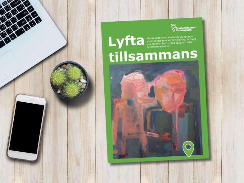 Studiematerialet Lyfta tillsammans.