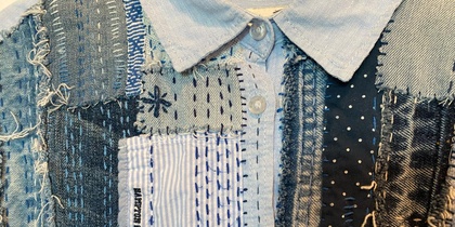 Textilveckan: Textilt återbruk med Sashiko
