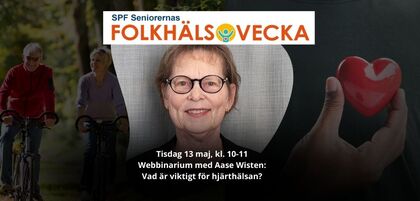 Webbinarium Folkhälsoveckan 2025 - Vad är viktigt för hjärthälsan?