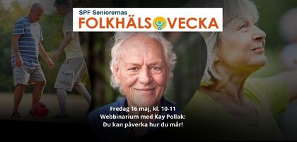 Webbinarium Folkhälsoveckan 2025 - Du kan påverka hur du mår!