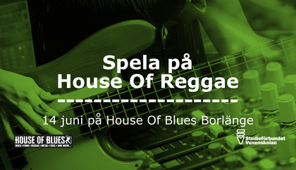 Instresseanmälan House Of Reggae 14 juni-24