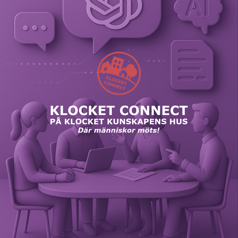 Projektet Klocket connect flyerbild 