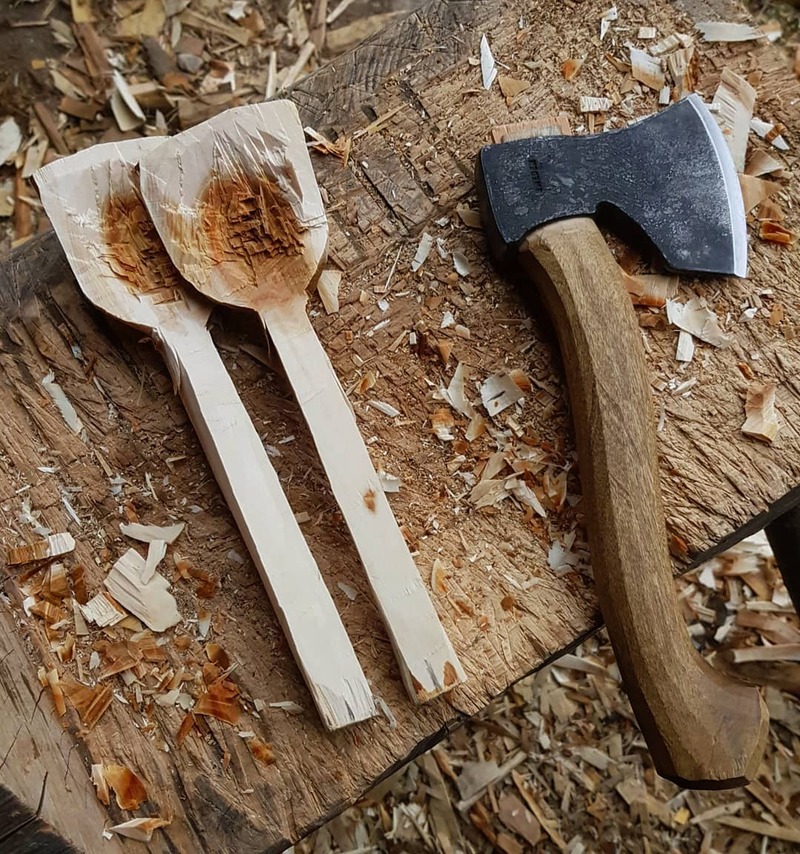 Tälja med yxa – workshop med Daniel Lundberg