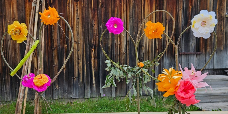Tillverka pappersblommor