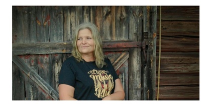 Affisch om musikframträdande med Helene Forss på Ragunda bibliotek för att uppmärksamma efterlevandedagen 20 november.