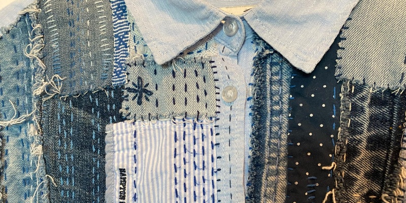 Textilt återbruk med Sashiko