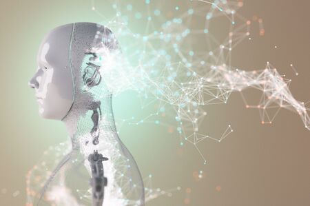 bild av en AI genererad robot 