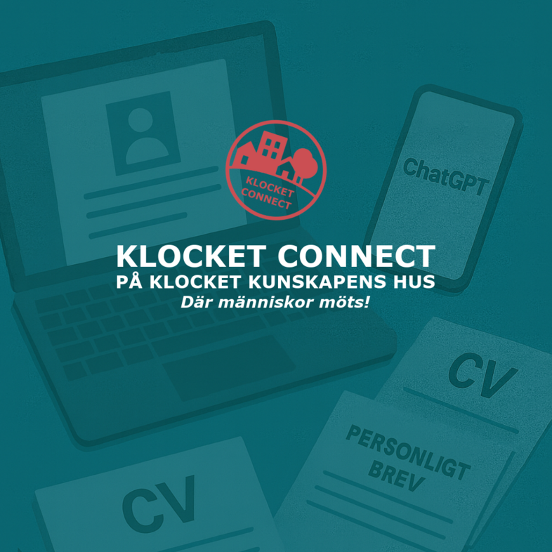 Projektet Klocket connect flyerbild 
