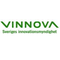 Vinnovas logotyp med texten 'Sveriges innovationsmyndighet' i grönt på vit bakgrund.