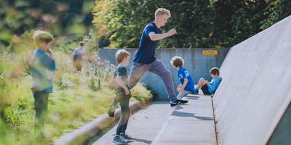 Parkourläger Åre 14-17/8  6-9 år
