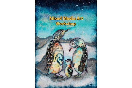 Workshop: Mixed media art - Skapande i olika lager