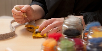 Kreativ workshop - Lär dig tova ull - Pajala