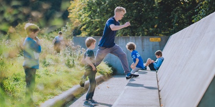 Parkourläger Åre 14-17/8  10-13 år
