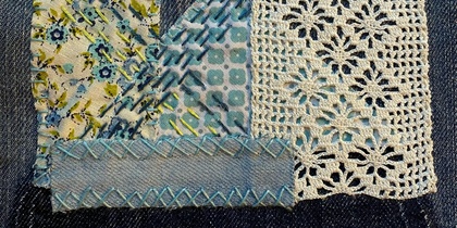 Textilveckan: Textilt återbruk med Sashiko
