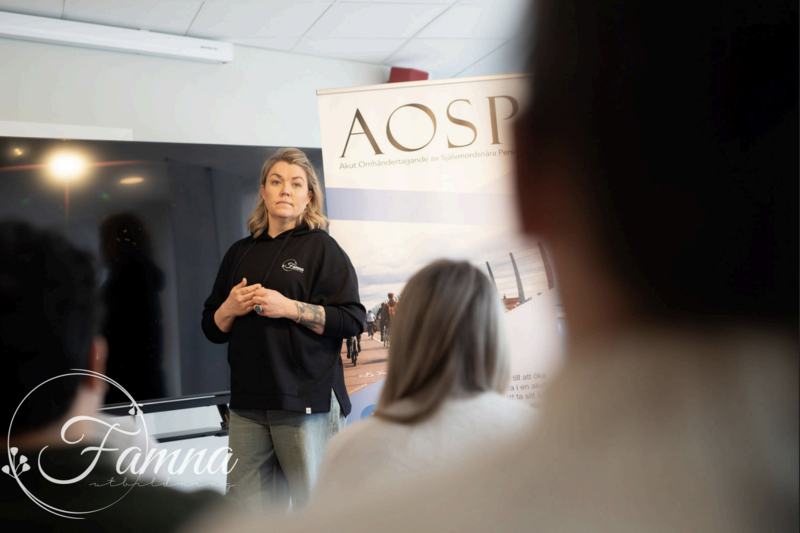 Utbildning AOSP-A – Akut omhändertagande av person i kris eller som är självmordsnära - Allmänheten