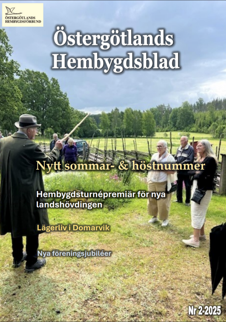 Bild på framsidan av Hembygdsbladet nr.2