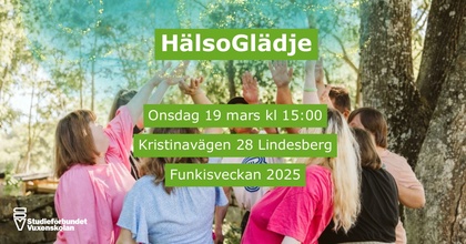 Prova HälsoGlädje under Funkisveckan